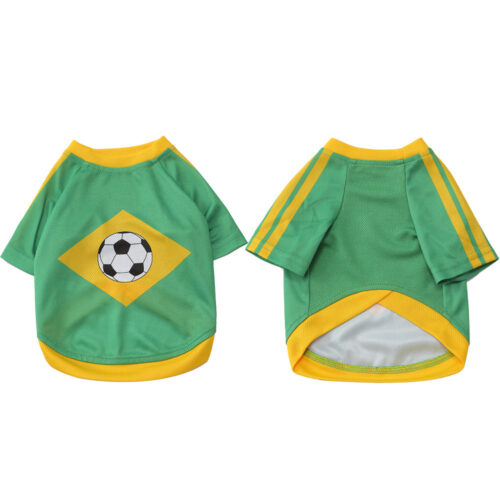 Breathable Soccer Dog Jersey - Sporty Pet Vest for Spring & Summer